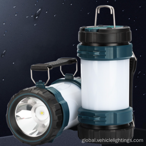 6 Modes Led Lantern Camping With Camping Flashlight